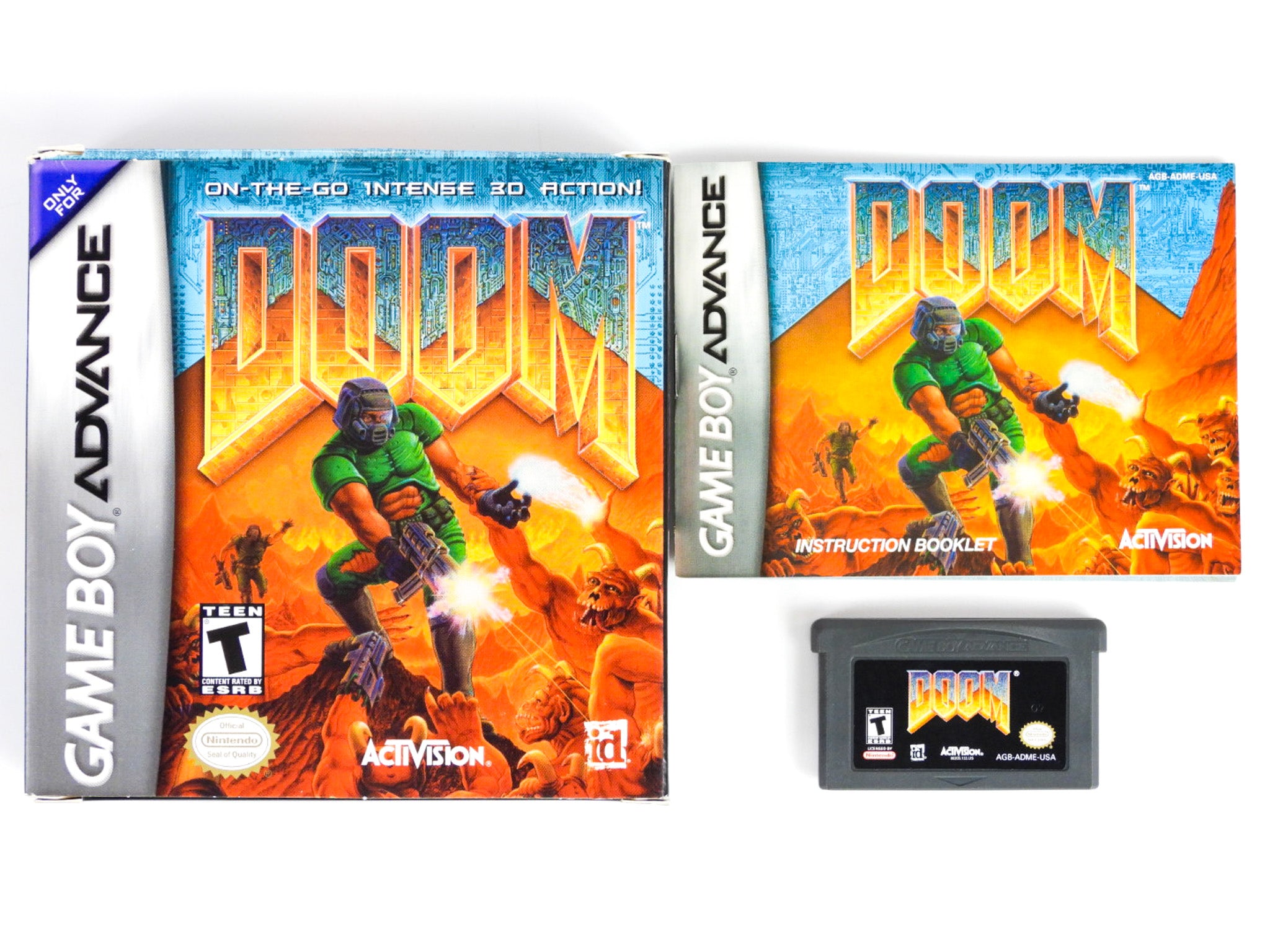 Doom for outlet Nintendo Gameboy Advance