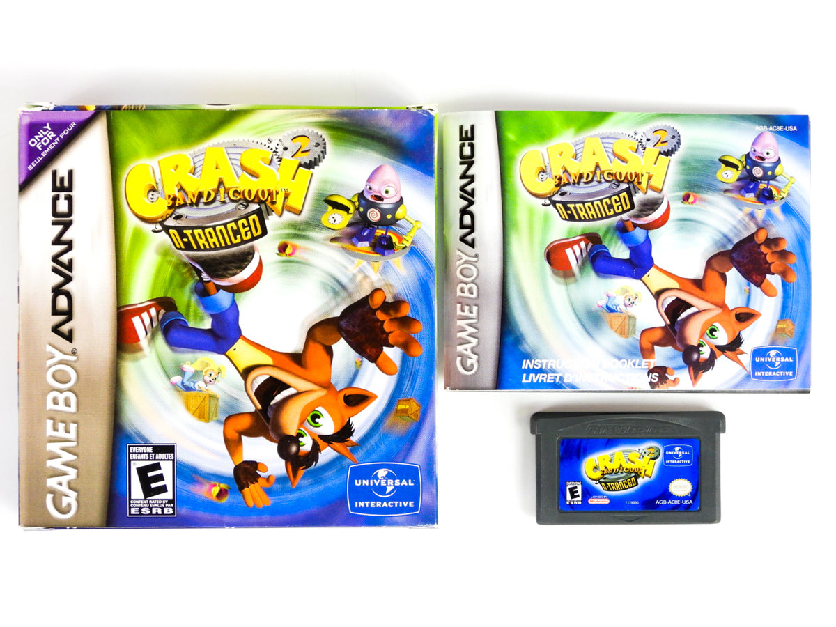 Jeu Crash Bandicoot Advance Pour Game Boy Advance - Version Japonaise, Boîte Complète (CIB)