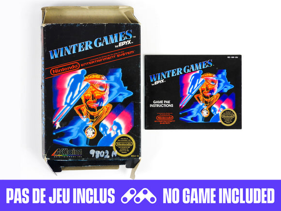 Winter Games [Box] (Nintendo / NES)