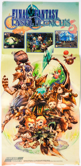Final Fantasy Crystal Chronicles [Nintendo Power] [Poster] (Nintendo GameCube)