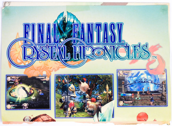 Final Fantasy Crystal Chronicles [Nintendo Power] [Poster] (Nintendo Gamecube)