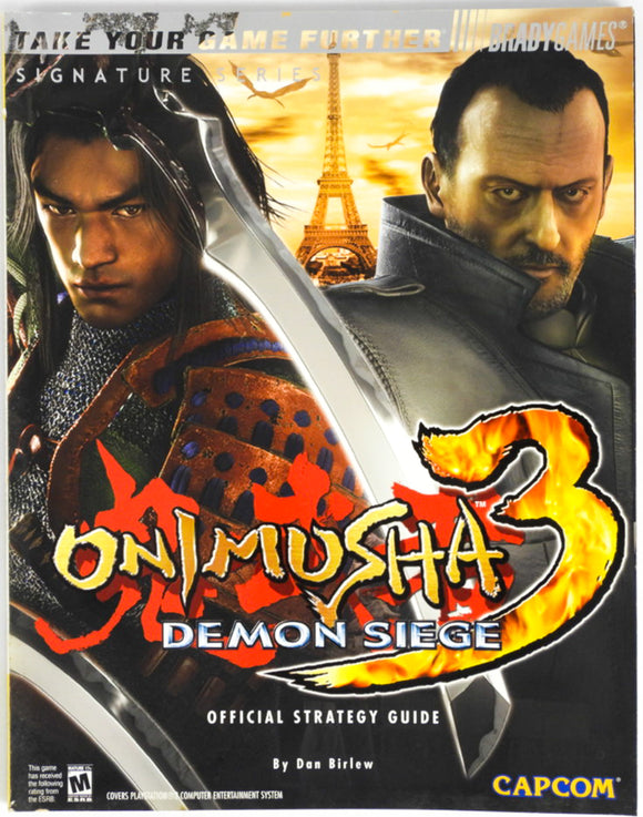 Onimusha 3: Demon Siege Official Strategy [Signature Series] [Brady Games] (Game Guide)