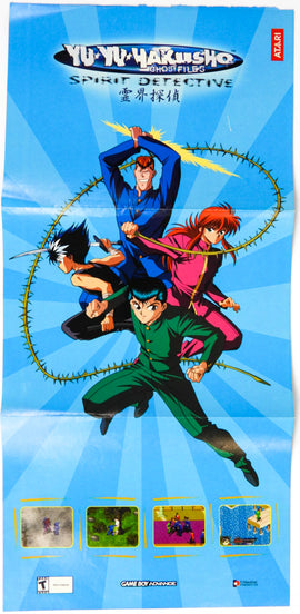 Yu Yu Hakusho Spirit Detective [Poster] (Nintendo Game Boy Advance / GBA)