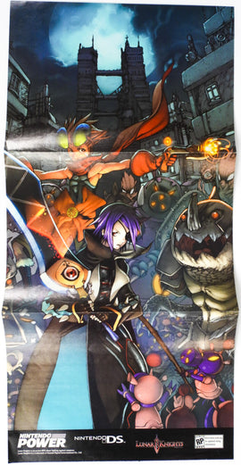 Lunar Knights [Nintendo Power] [Poster] (Nintendo DS)