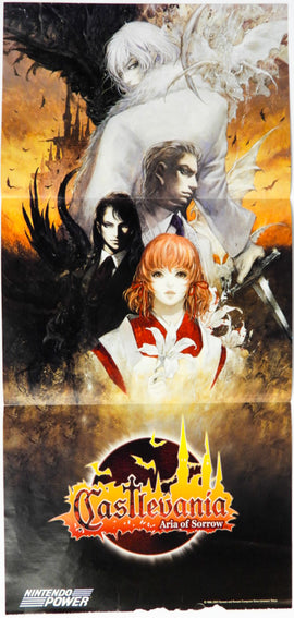 Castlevania Aria Of Sorrow [Nintendo Power] [Poster] (Nintendo Game Boy Advance / GBA)