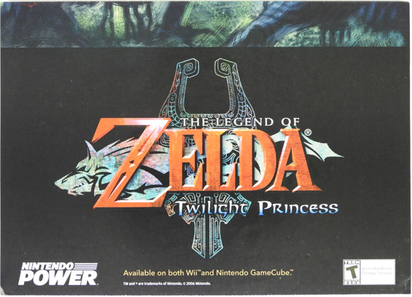 Zelda Twilight Princess And Sonic The Hedgehog Genesis [Nintendo Power] [Poster] (Nintendo Gamecube)