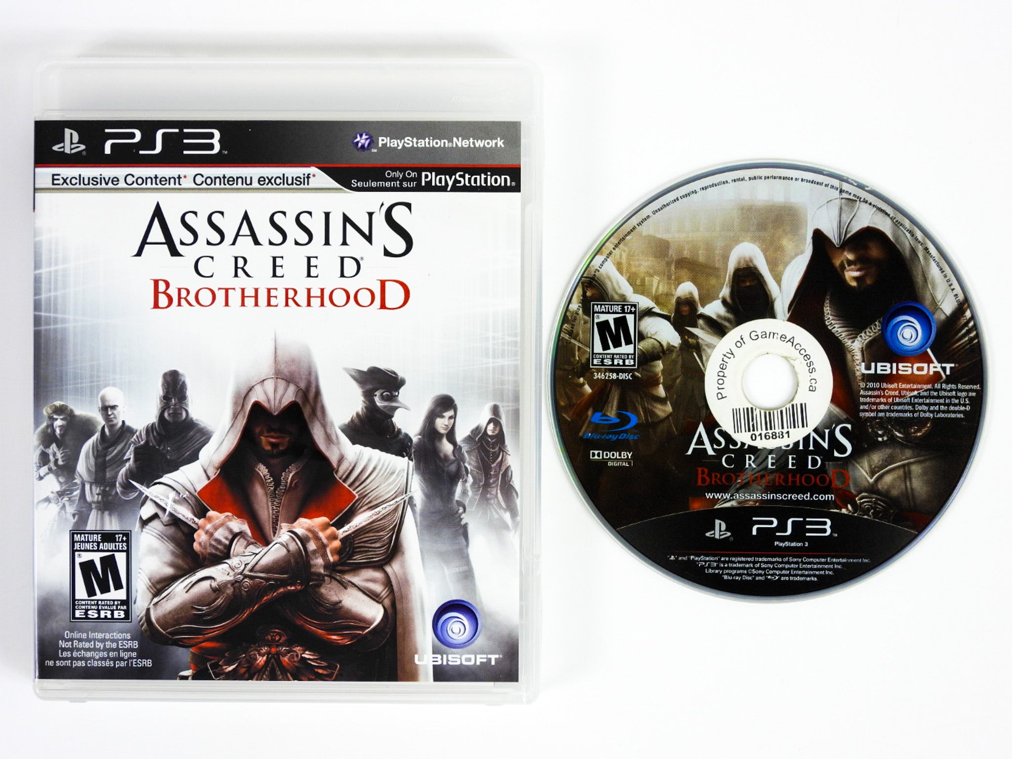 Assassin's Creed Platinum Edition Playstation 3 (PS3) Booklet ** VERY RARE  GAME