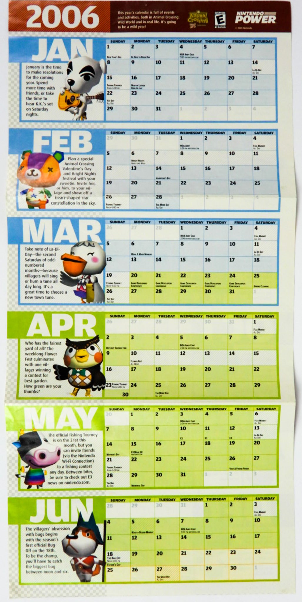 animal-crossing-wild-world-2006-calendar-nintendo-power-poster-ni-retromtl