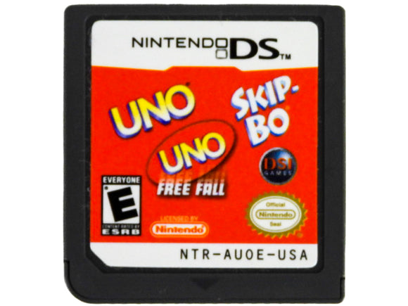 Uno & SkipBo & Free Fall (Nintendo DS)