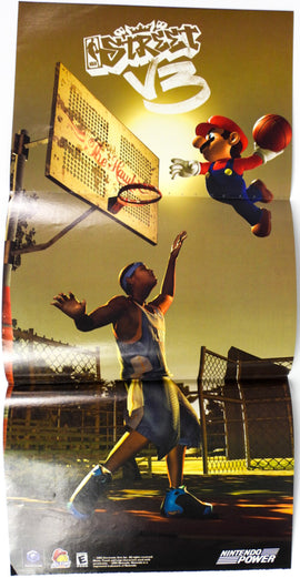 NBA Street Vol 3 [Nintendo Power] [Poster] (Nintendo GameCube)
