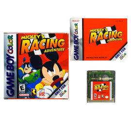 Mickey's Racing Adventure (Nintendo Game Boy Color / GBC)