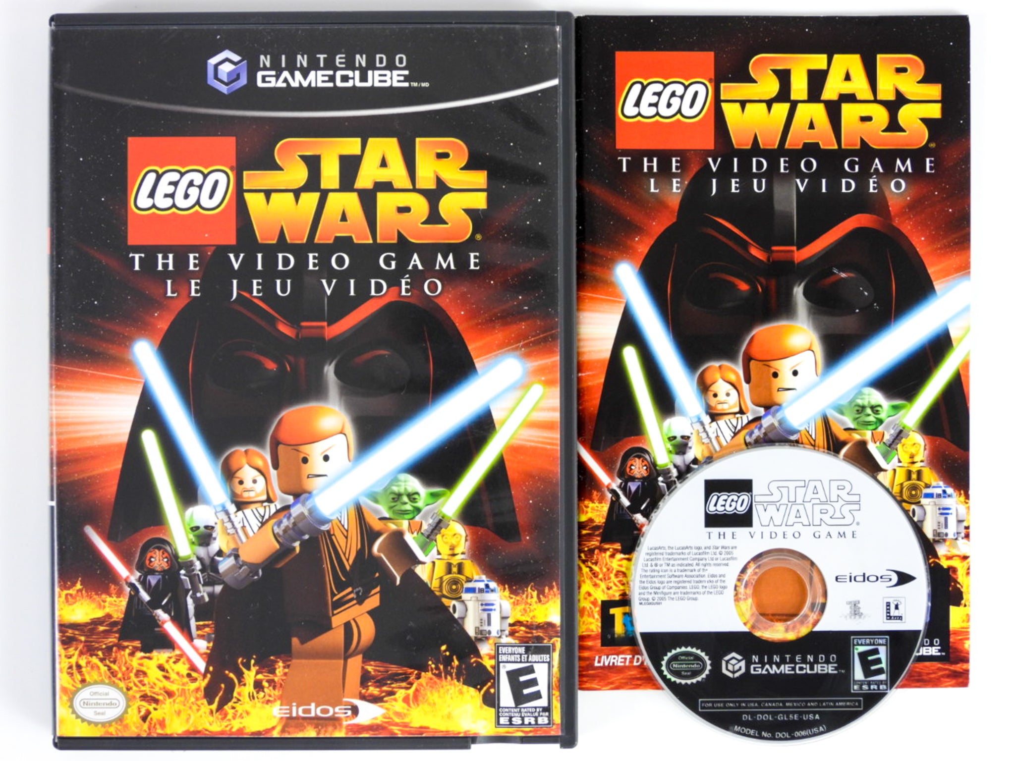 LEGO Star Wars Nintendo Gamecube RetroMTL lego-star-wars-nintendo-gamecube-retromtl