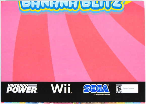 Super Monkey Ball Banana Blitz [Nintendo Power] [Poster] (Nintendo Wii)