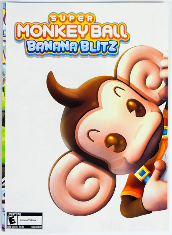 Super Monkey Ball Banana Blitz [Poster] (Nintendo Wii)