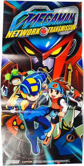 Mega Man Network Transmission [Nintendo Power] [Poster] (Nintendo GameCube)