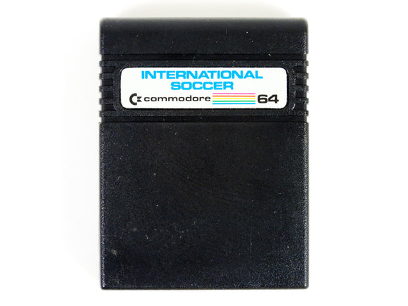 Commodore's International Soccer (Commodore 64)