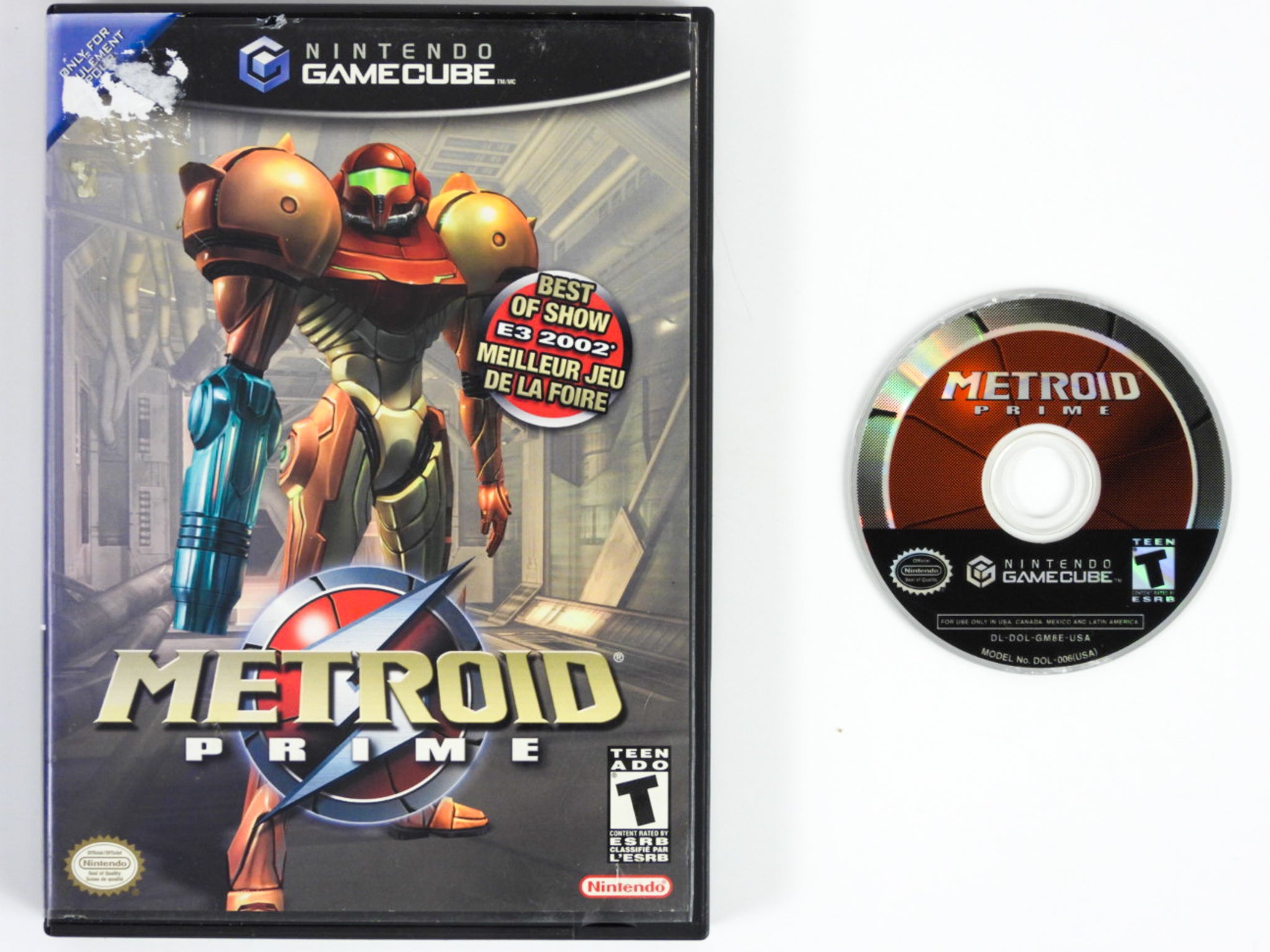 Metroid Gamecube Variant Metroid Prime (Nintendo GameCube) – Retro MTL