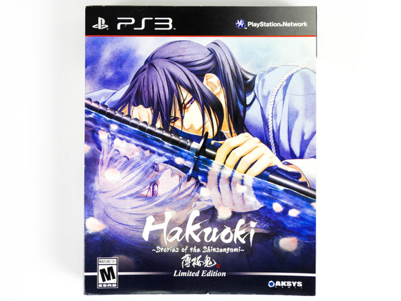 Hakuoki: Stories Of The Shinsengumi [Limited Edition] (Playstation 3 / PS3)