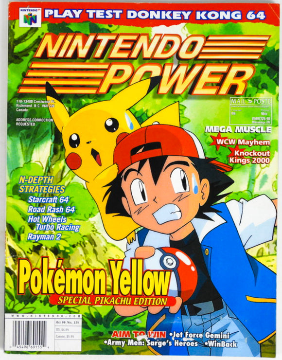 Pokemon Yellow [Volume 125] [Nintendo Power] (Magazines)