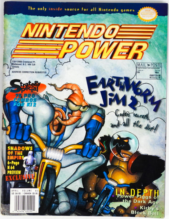 Earthworm Jim 2 [Volume 83] [Nintendo Power] (Magazines)