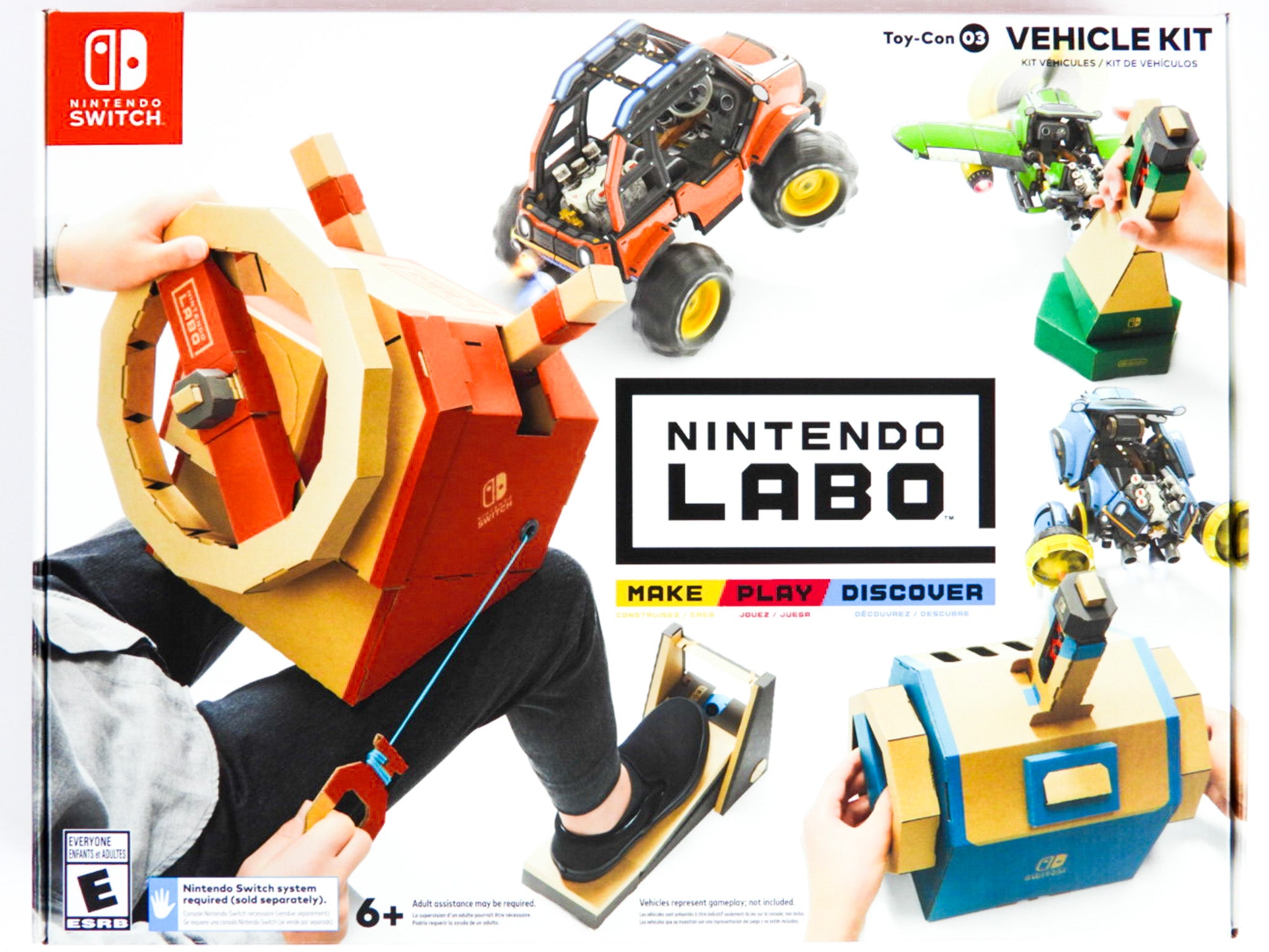 Nintendo Switch Labo Ramp Nintendo Labo Toy-Con 03 Vehicle Kit (Nintendo Switch) – RetroMTL