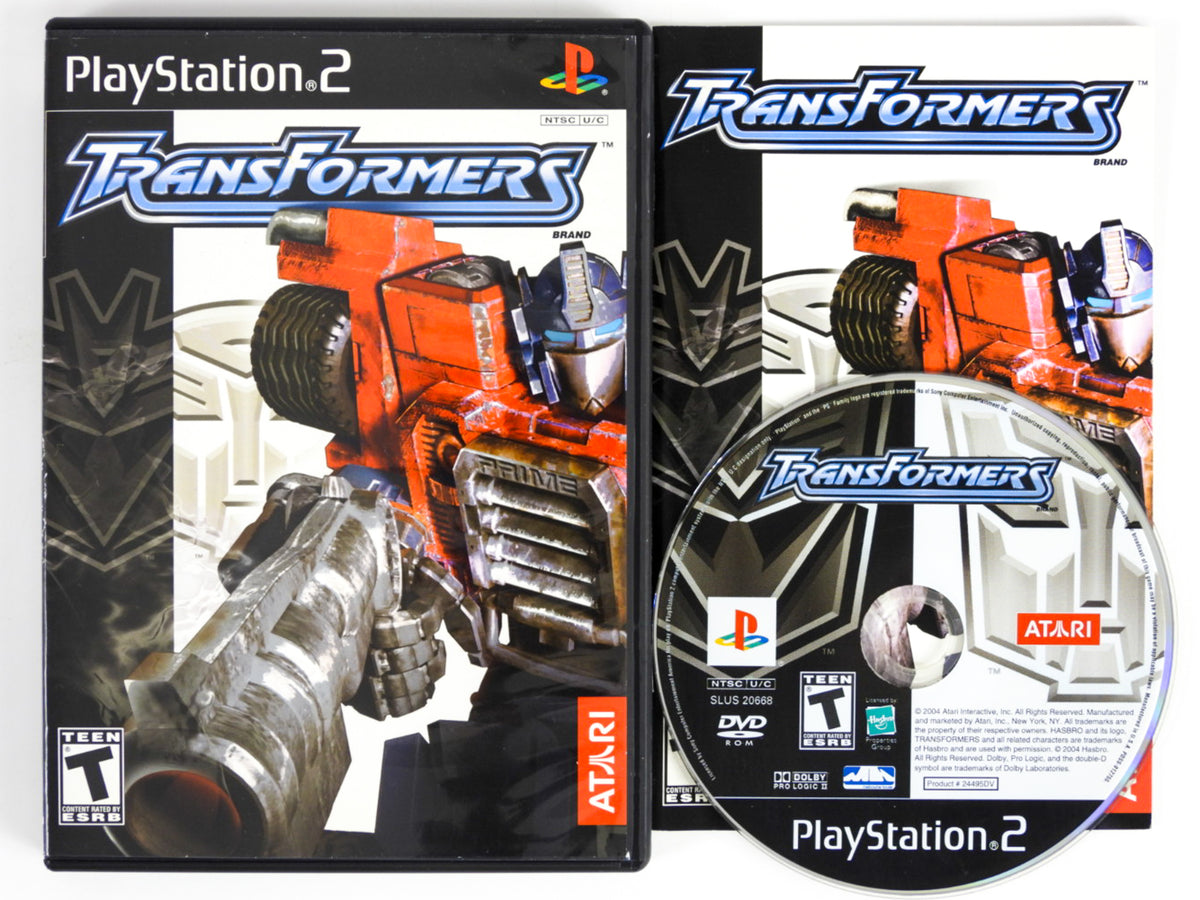 Transformers Controllers Ps2 Color Transformers (Playstation 2 / PS2) – RetroMTL