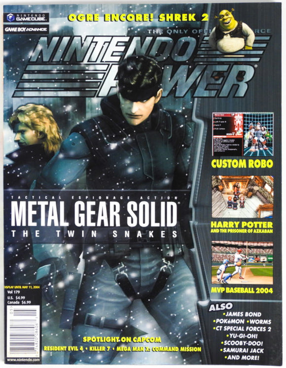 Metal Gear Solid: Twin Snakes [Volume 179] [Nintendo Power] (Magazines)