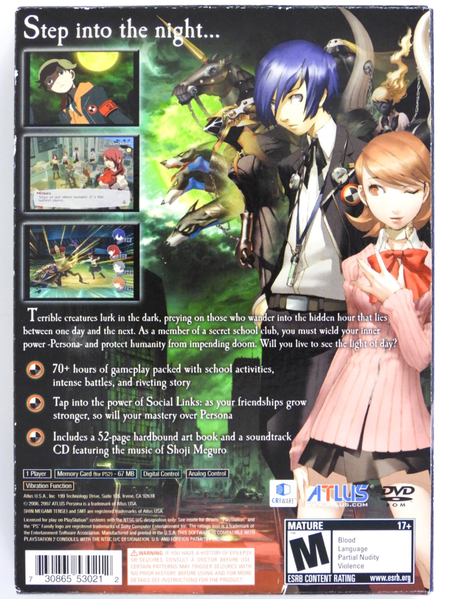 Shin Megami Tensei: Persona 3 [Limited Edition] (PlayStation