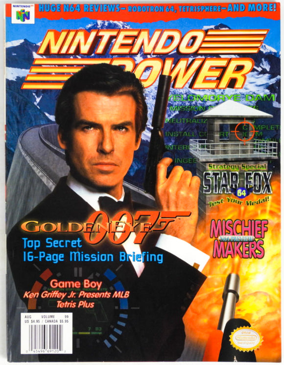 GoldeneEye [Volume 99] [Nintendo Power] (Magazines)