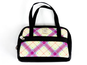 Purple And White Plaid Carrying Case (Nintendo DS)