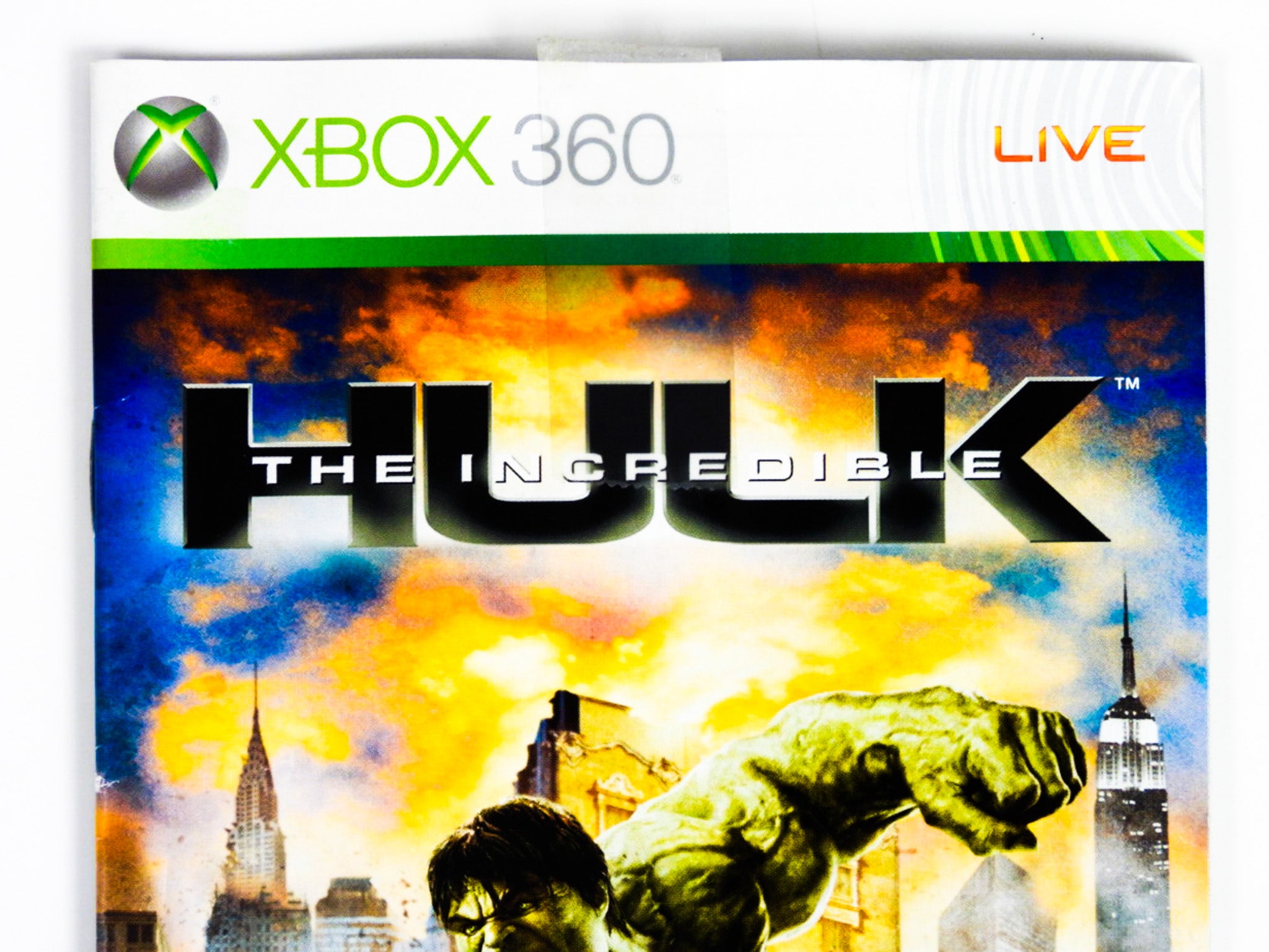 L'Incroyable Hulk Xbox 360 - Jeux vidéo L'Incroyable Hulk Xbox 360 - Jeux vidéo