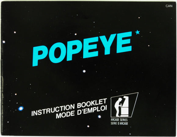 Popeye [Manual] [CAN Version] [French Version] (Nintendo / NES)