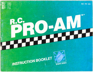 R.C. Pro-AM [Manual] (Nintendo / NES)