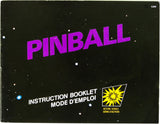 Pinball [Manual] [CAN Version] [French Version] (Nintendo / NES)