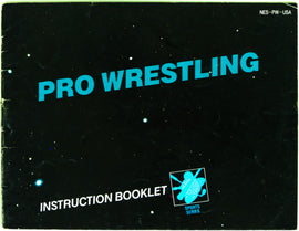 Pro Wrestling [Manual] (Nintendo / NES)