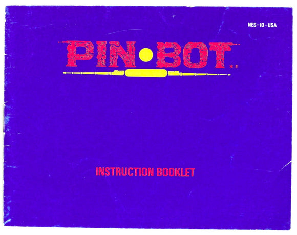 Pin-Bot [Manual] (Nintendo / NES)