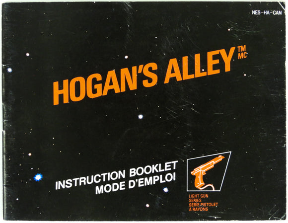 Hogan's Alley [Manual] [CAN Version] [French Version] (Nintendo / NES)