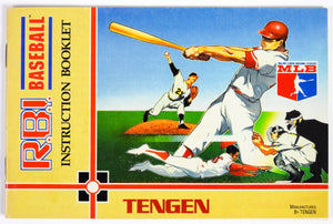 RBI Baseball [Tengen] [Manual] (Nintendo / NES)