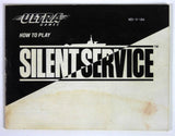 Silent Service [Manual] (Nintendo / NES)