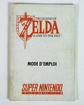 Zelda Link To The Past [CAN Version] [French Version] [Manual] (Super Nintendo / SNES)