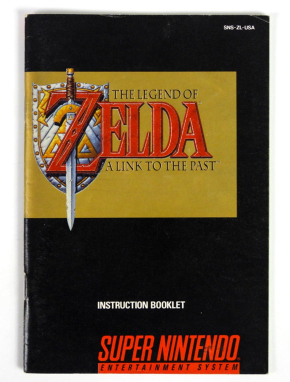 Zelda Link To The Past [Manual] (Super Nintendo / SNES)