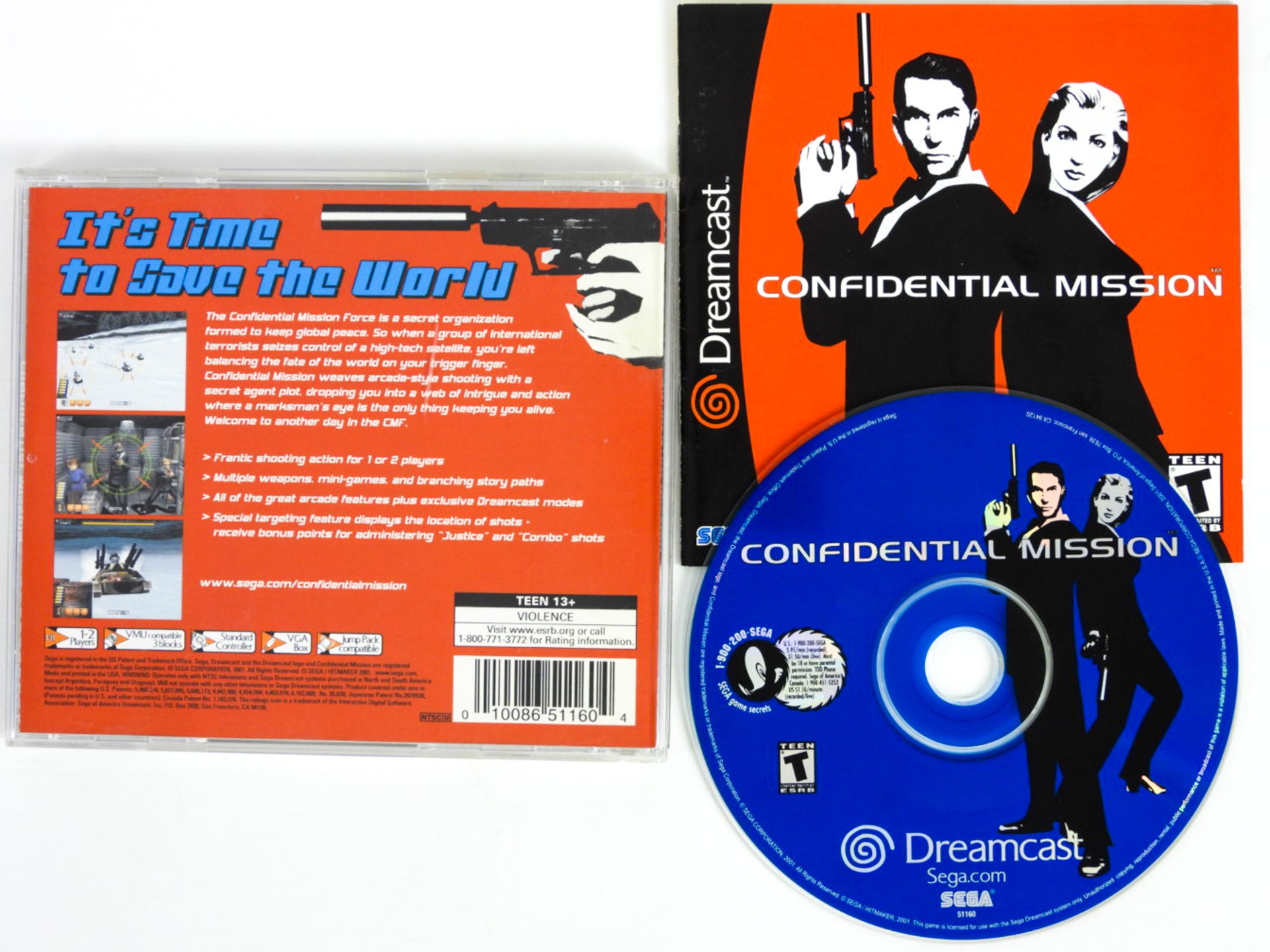CONFIDENTIAL MISSION DREAMCAST SEGA PAL EUR 🌟 NEW BRANDED! NEUF CONFIDENTIAL MISSION DREAMCAST SEGA PAL EUR 🌟 NEW BRANDED! NEUF