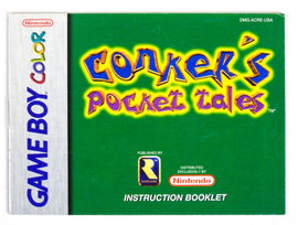 Conker's Pocket Tales [Manual] (Nintendo Game Boy Color / GBC)