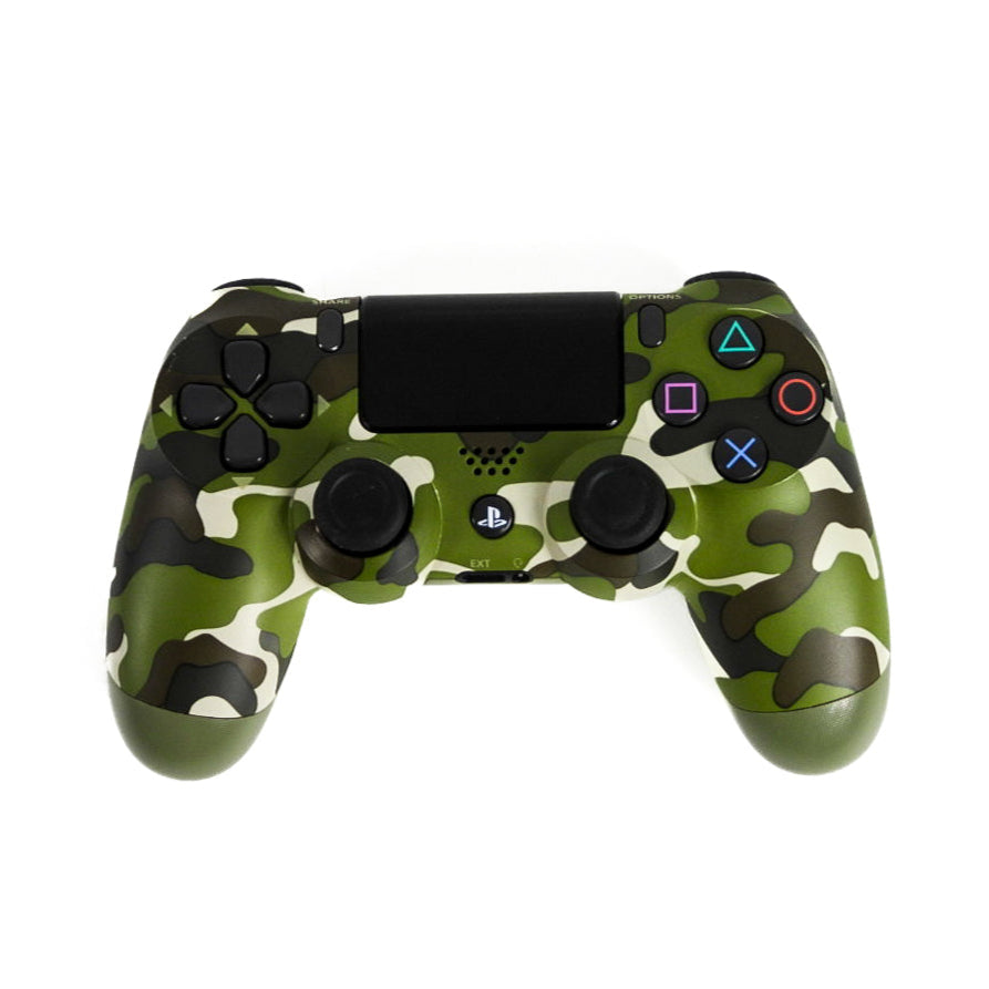 Green Camo Dualshock 4 Controller (PlayStation 4 / PS4) – Retro MTL