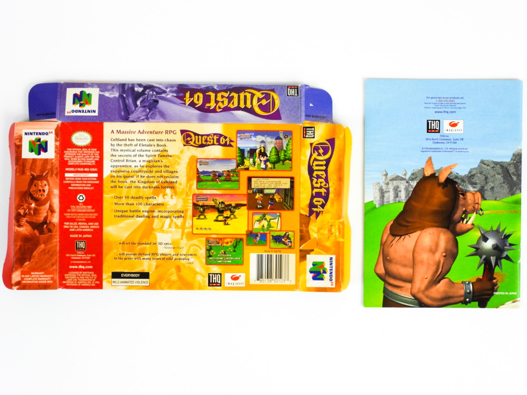  quest 初代 64GB Quest 64 [Box] (Nintendo 64 / N64) – Retro MTL