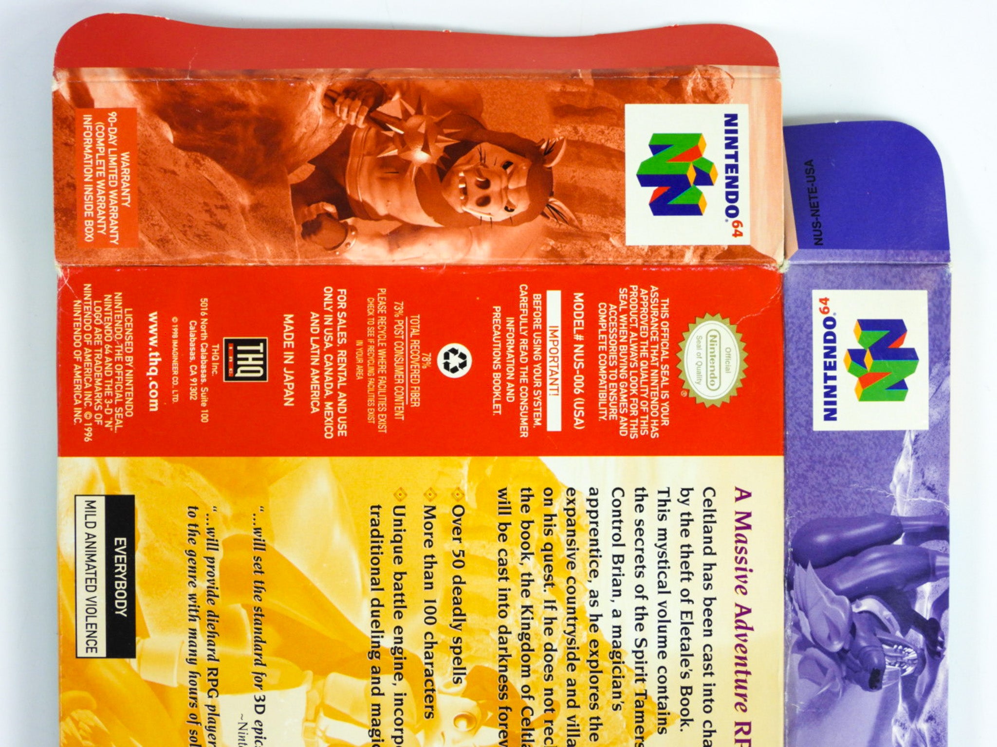 Quest 64 [Box] (Nintendo 64 / N64) – Retro MTL