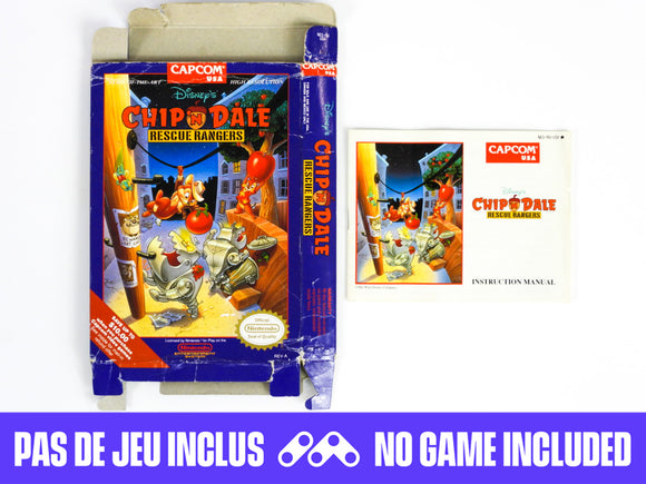 Chip And Dale Rescue Rangers [Box] (Nintendo / NES)
