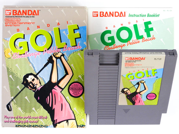 Bandai Golf Challenge Pebble Beach (Nintendo / NES)