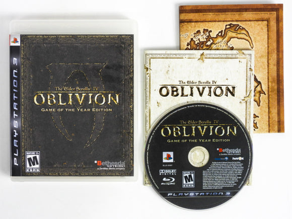 Elder Scrolls IV 4 Oblivion [Game Of The Year] (Playstation 3 / PS3)