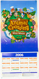 Animal Crossing Wild World 2006 Calendar [Poster] (Nintendo DS)